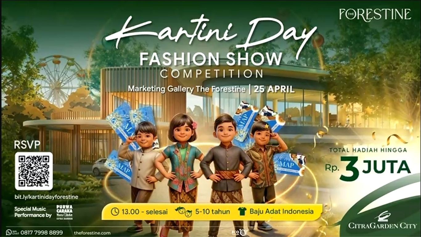 Kartini Day Fashion Show Competition di The Forestine