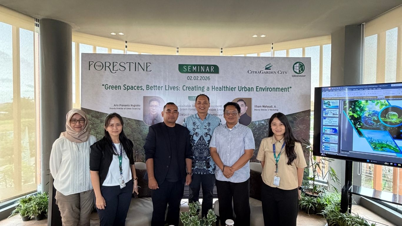Seminar Hunian Berkelanjutan di The Forestine